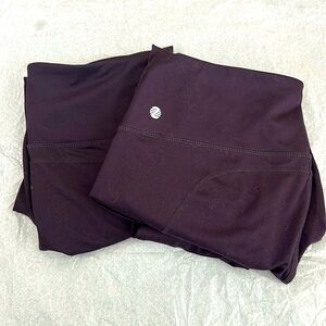 Zella Leggings with Pockets - Purple - Large EUC